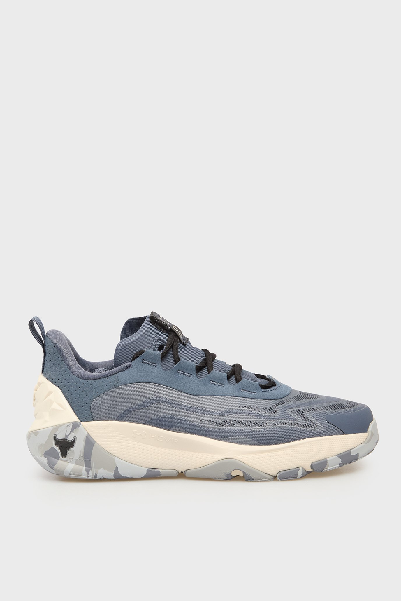Мужские темно-синие кроссовки UA Project Rock 8 Синий 10.5 Under Armour 6000852-044 Мужские темно-синие кроссовки UA Project Rock 8 Синий 10.5 Under Armour 6000852-044