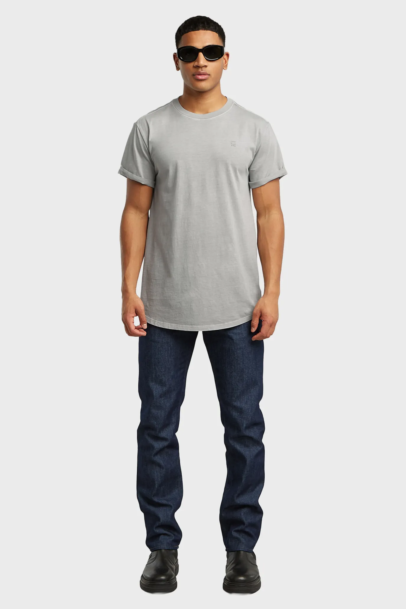 Мужская серая футболка Lash 2