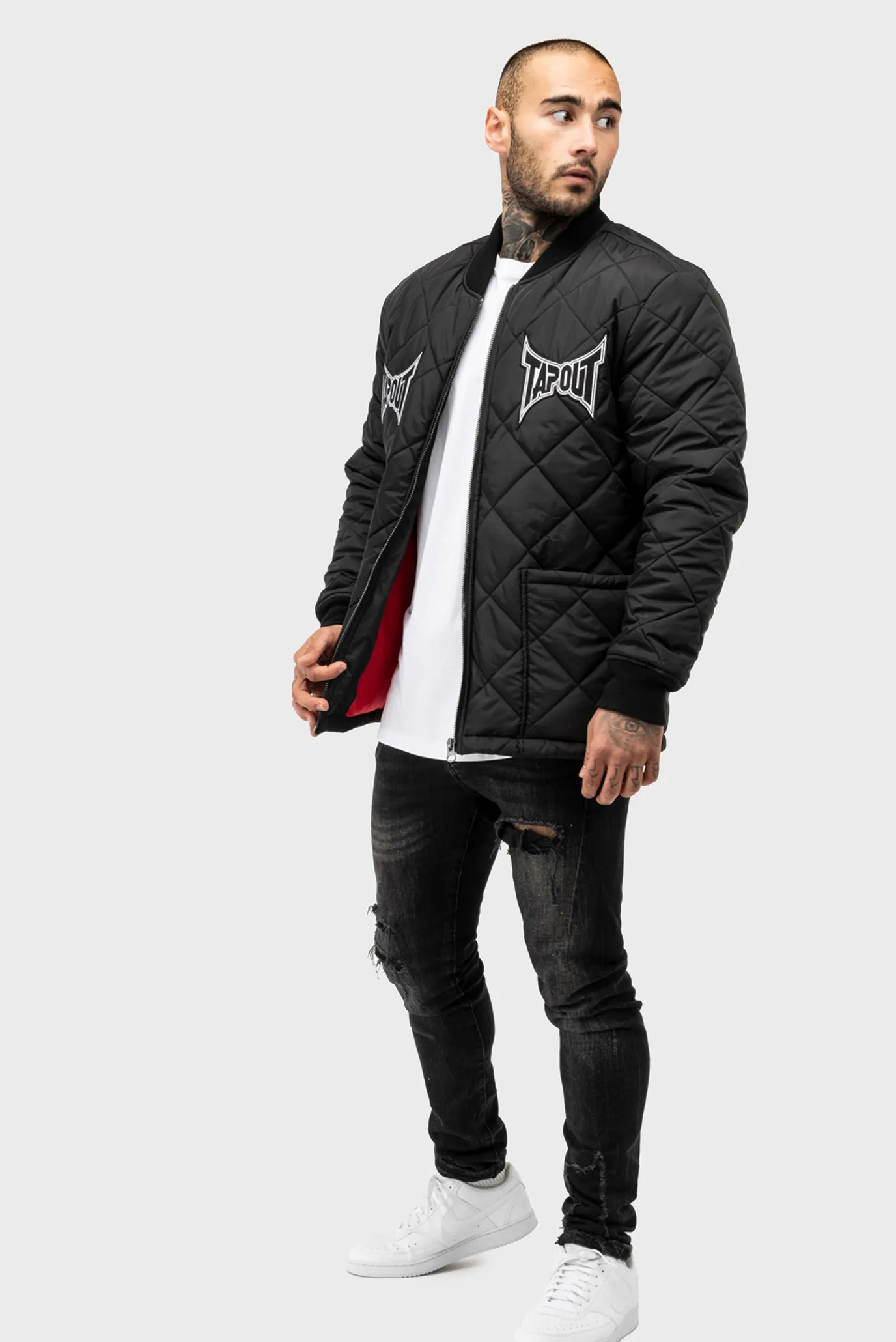 Чоловіча чорна куртка 2