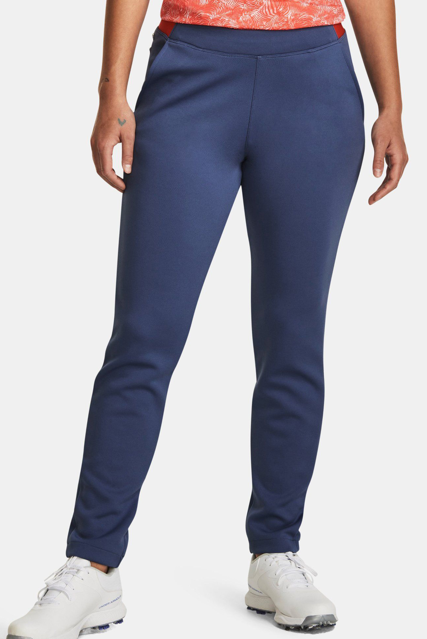 Жіночі сині спортивні штани UA Links Pull On Pant 1