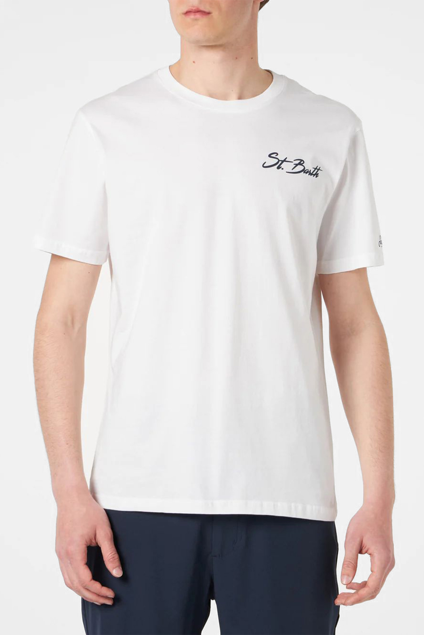 Мужская белая футболка SB WINDSURF 1
