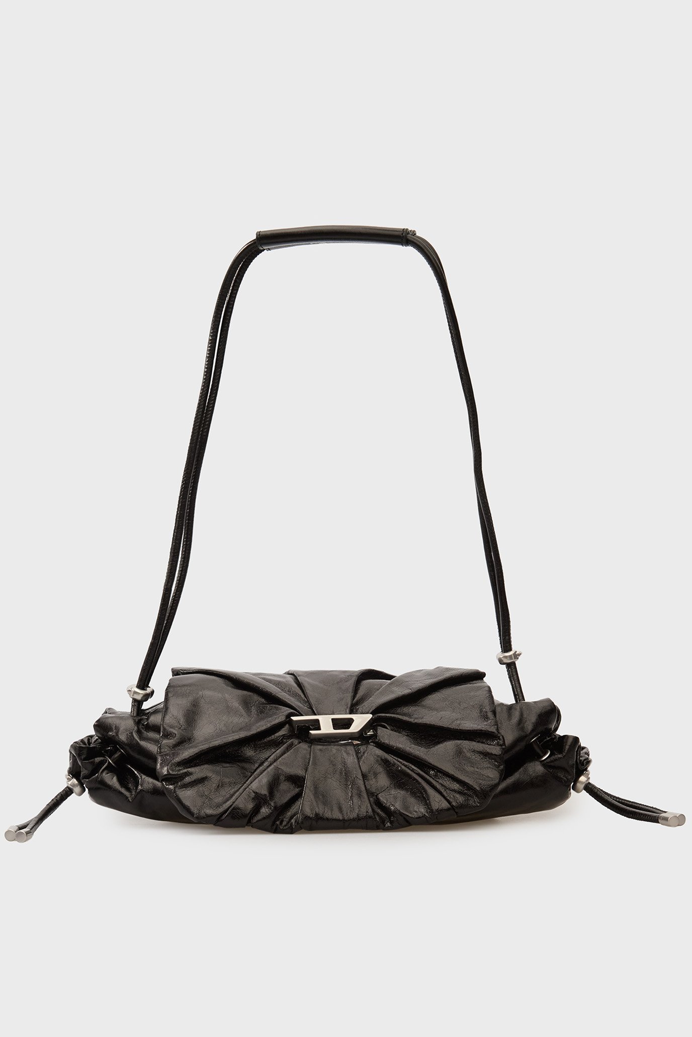 Женская черная кожаная сумка SCRUNCH-D Черный ONESIZE Diesel X10331 P1003 Женская черная кожаная сумка SCRUNCH-D Черный ONESIZE Diesel X10331 P1003
