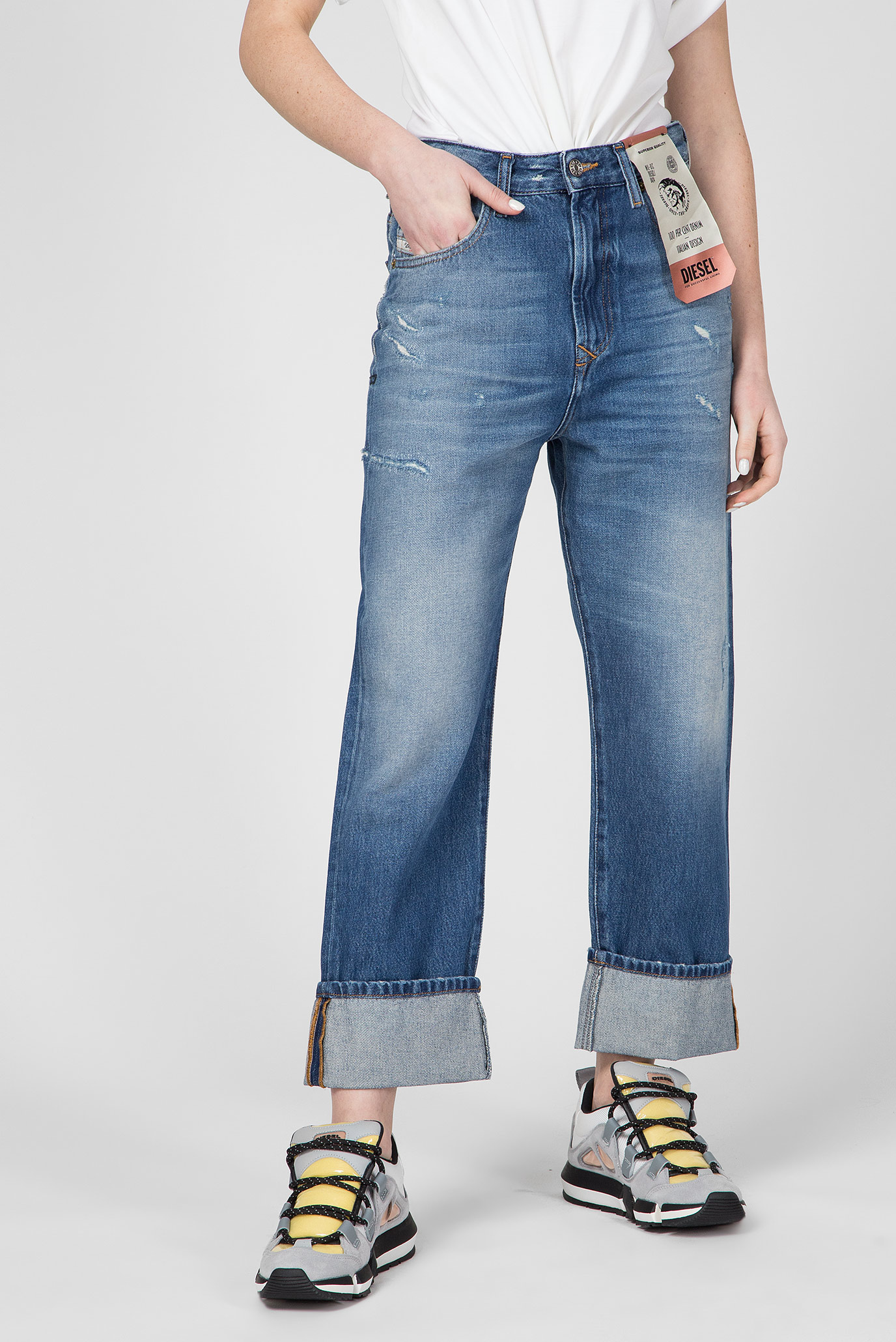 Жіночі сині джинси D-REGGY L.32 1