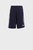 Детские темно-синие шорты Essentials 3-Stripes Knit