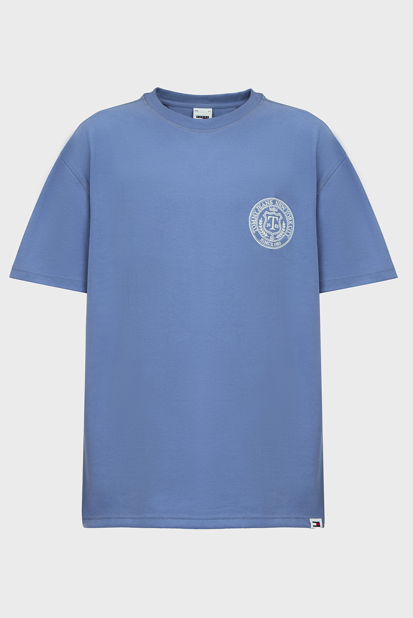 Мужская синяя футболка TJM REG PREP LUXE CREST TEE 1