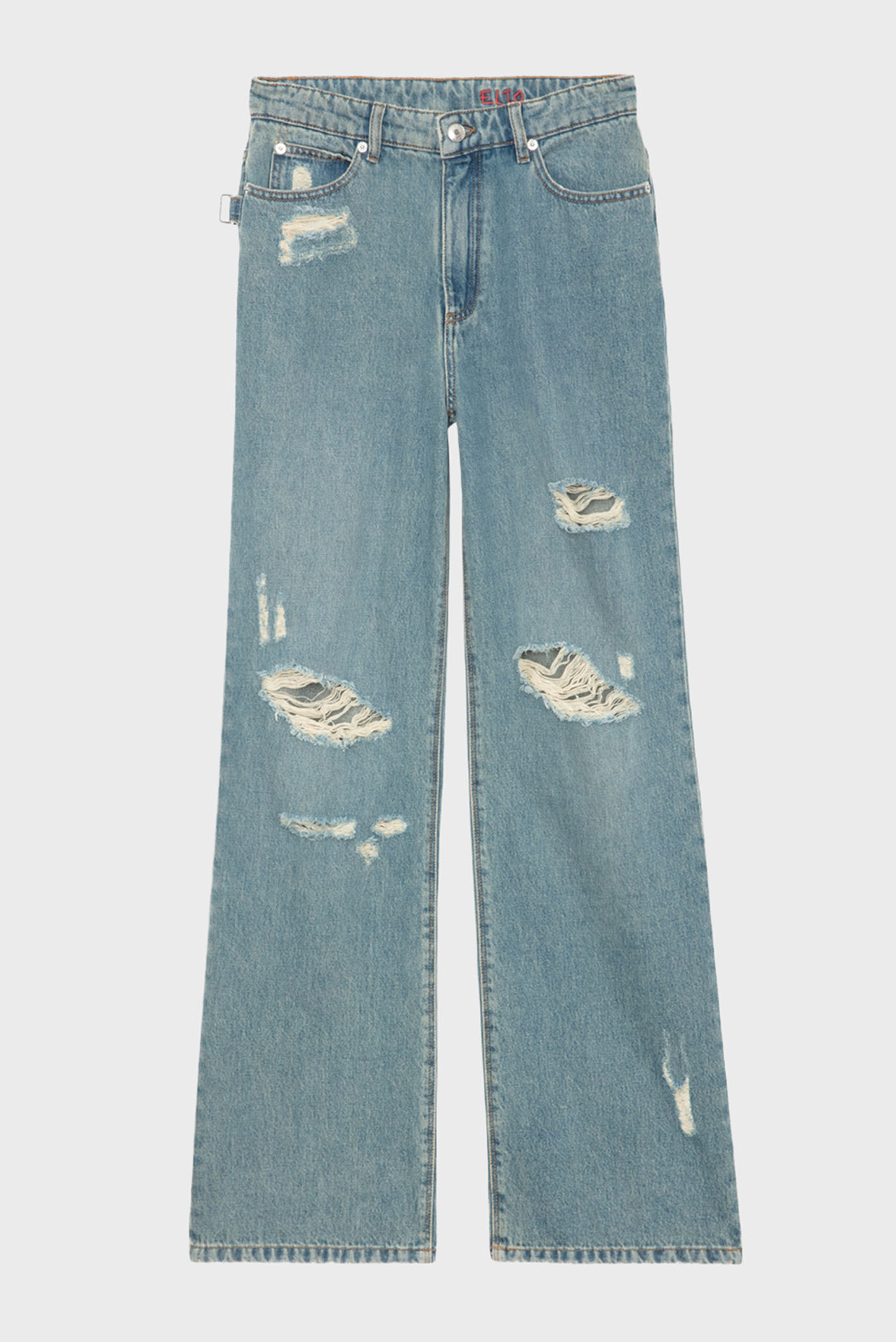 Женские голубые джинсы Elio Голубой 26 ZADIG&VOLTAIRE WWJE01284_LIGHT BLUE Женские голубые джинсы Elio Голубой 26 ZADIG&VOLTAIRE WWJE01284_LIGHT BLUE