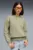 Женское оливковое худи Essentials Elevated Relaxed Wash Hoodie Women