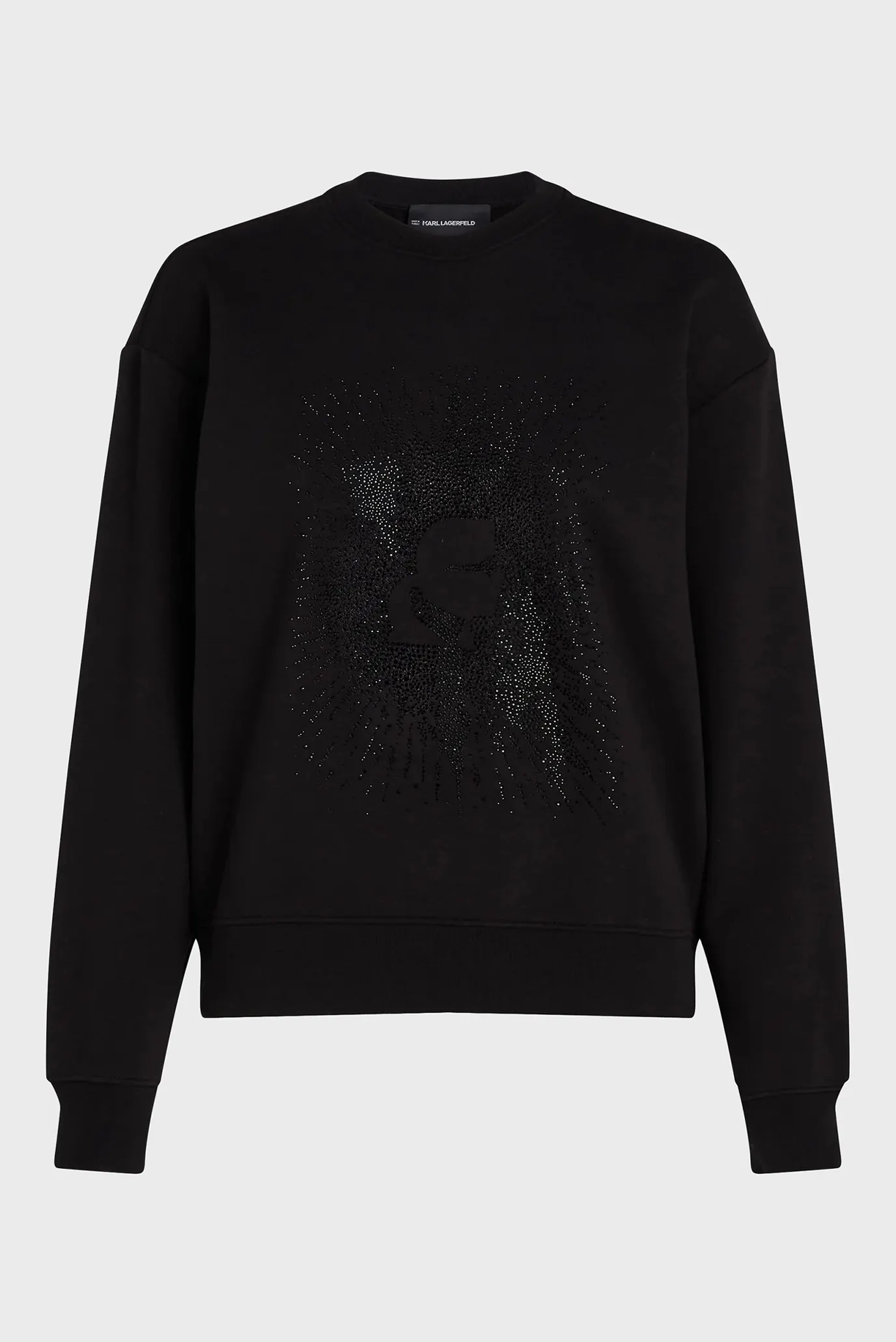 Женский черный свитшот 5