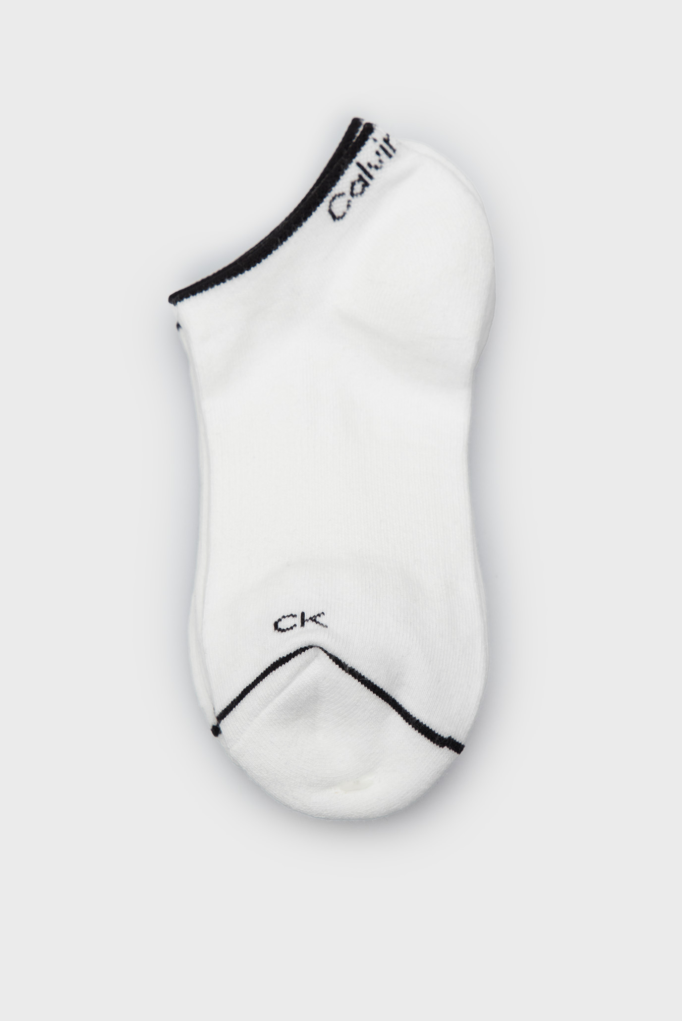 Женские белые носки (3 пары) CK WOMEN SNEAKER 3P ATHLEISURE 1