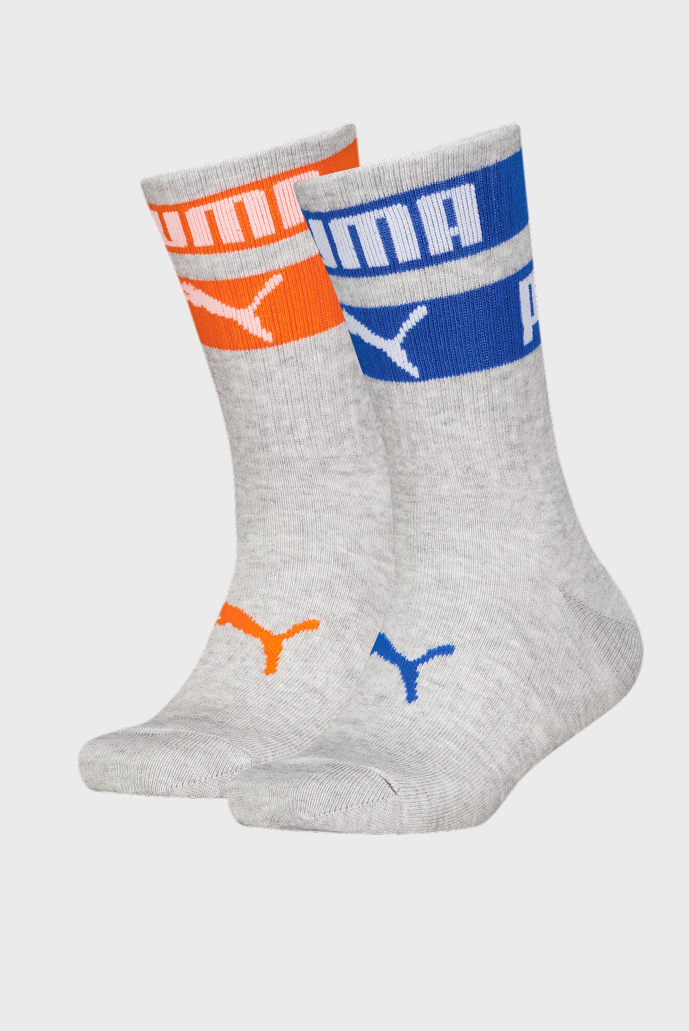 Детские серые носки (2 пары) PUMA Kids' Classic Socks 2 pack 1