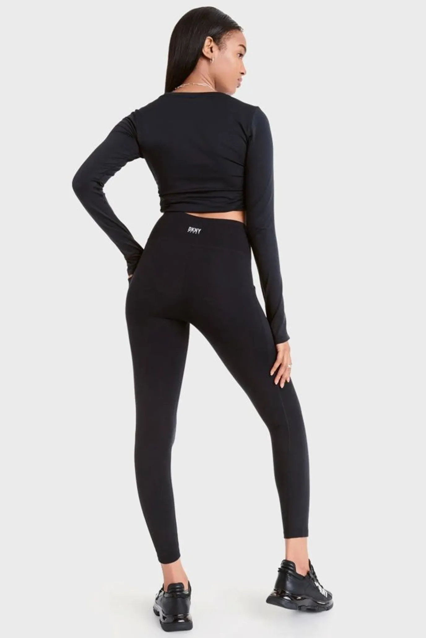 Жіночі чорні легінси 3