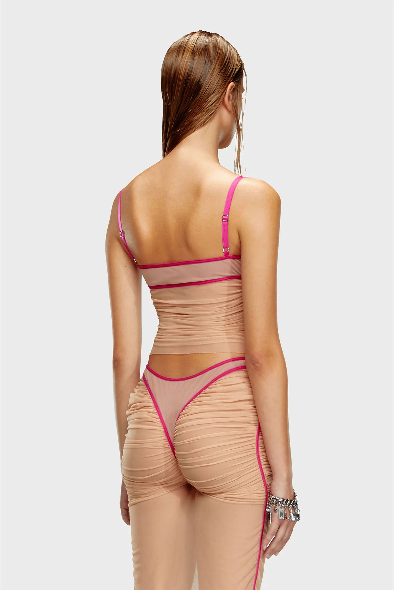 Женский бежевый топ T-HAILYNA 3