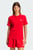 Жіноча червона футболка 3-Stripes Baby