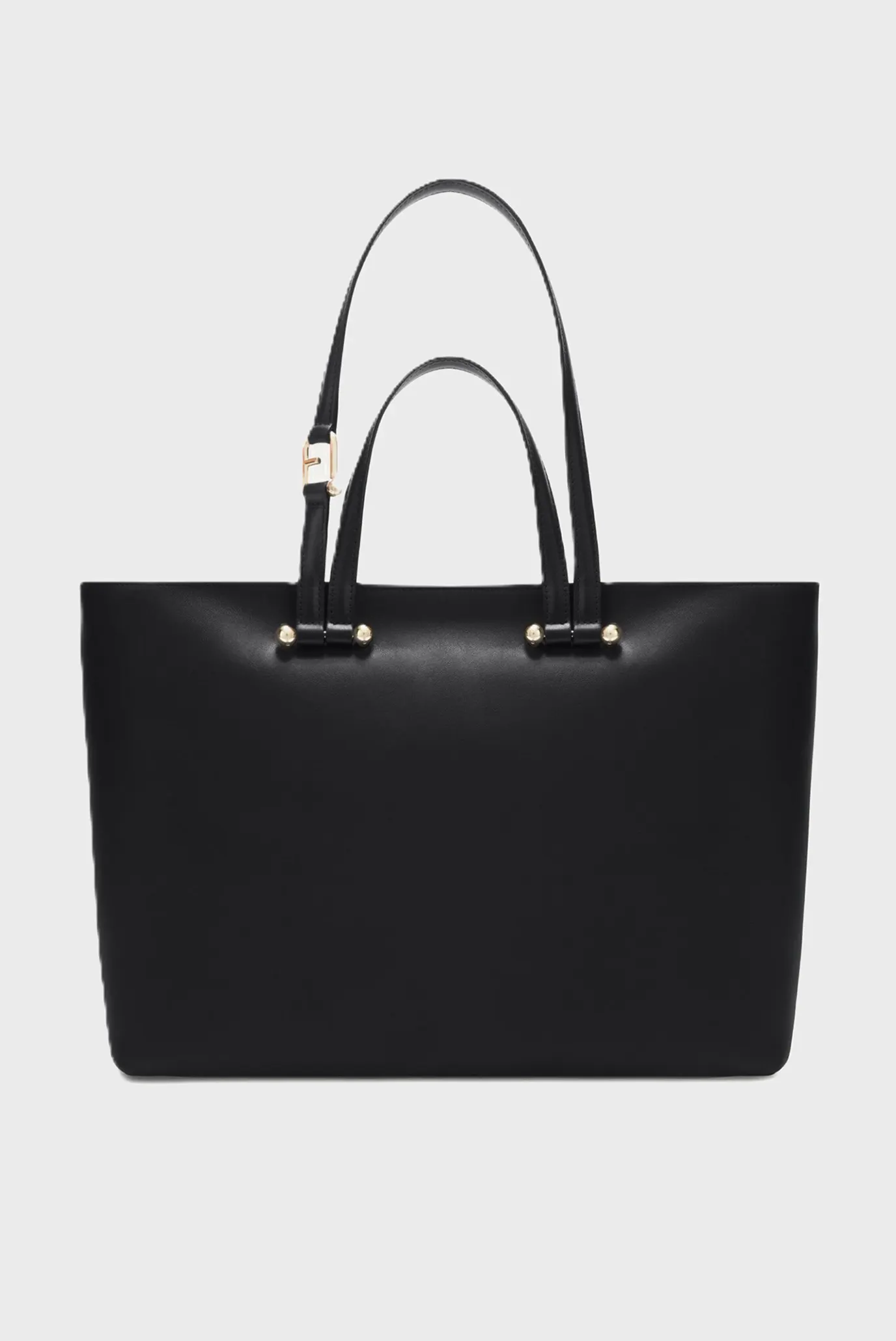 Жіноча чорна шкіряна сумка 1