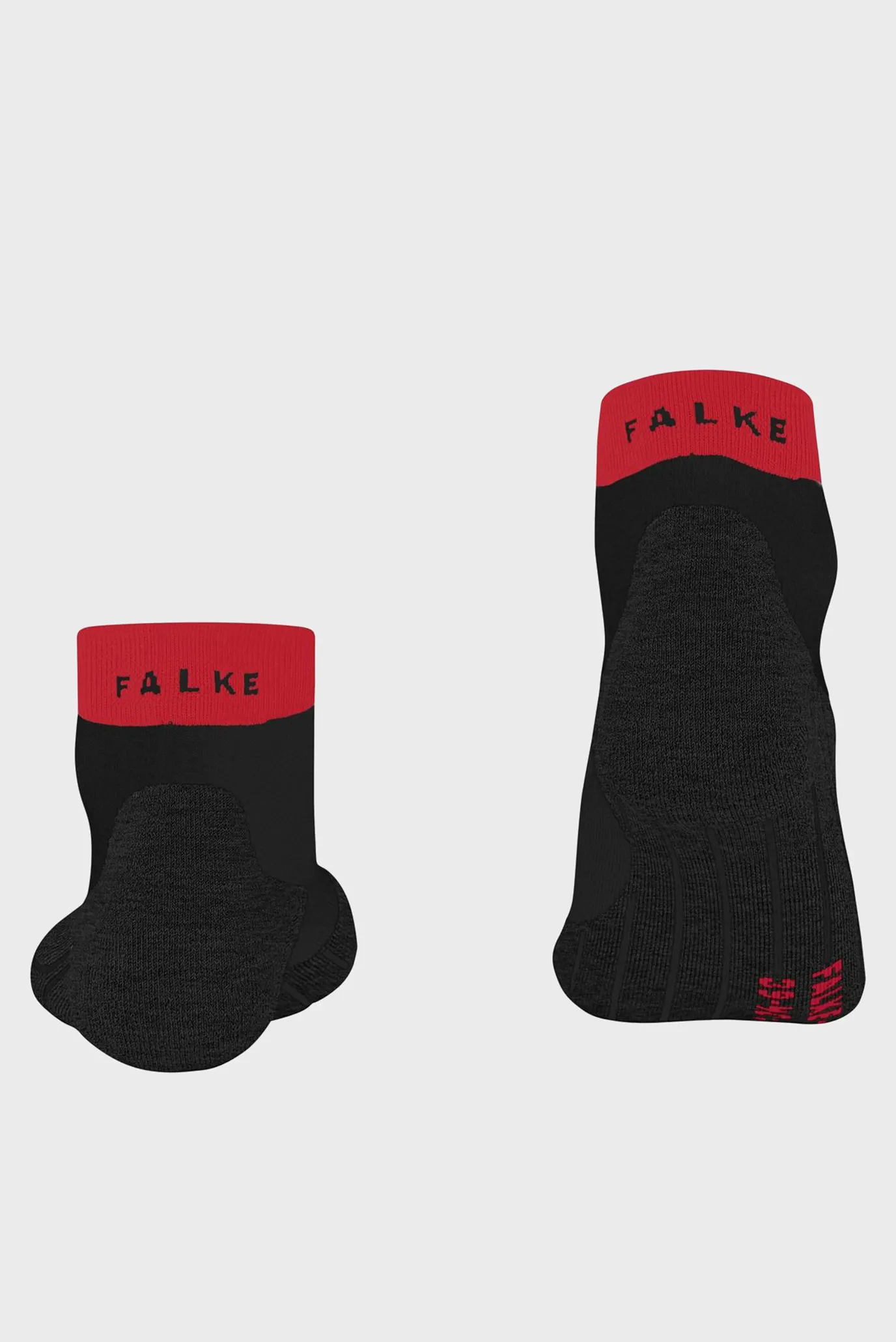 Чоловічі чорні шкарпетки RU4 ENDURANCE SHORT 4