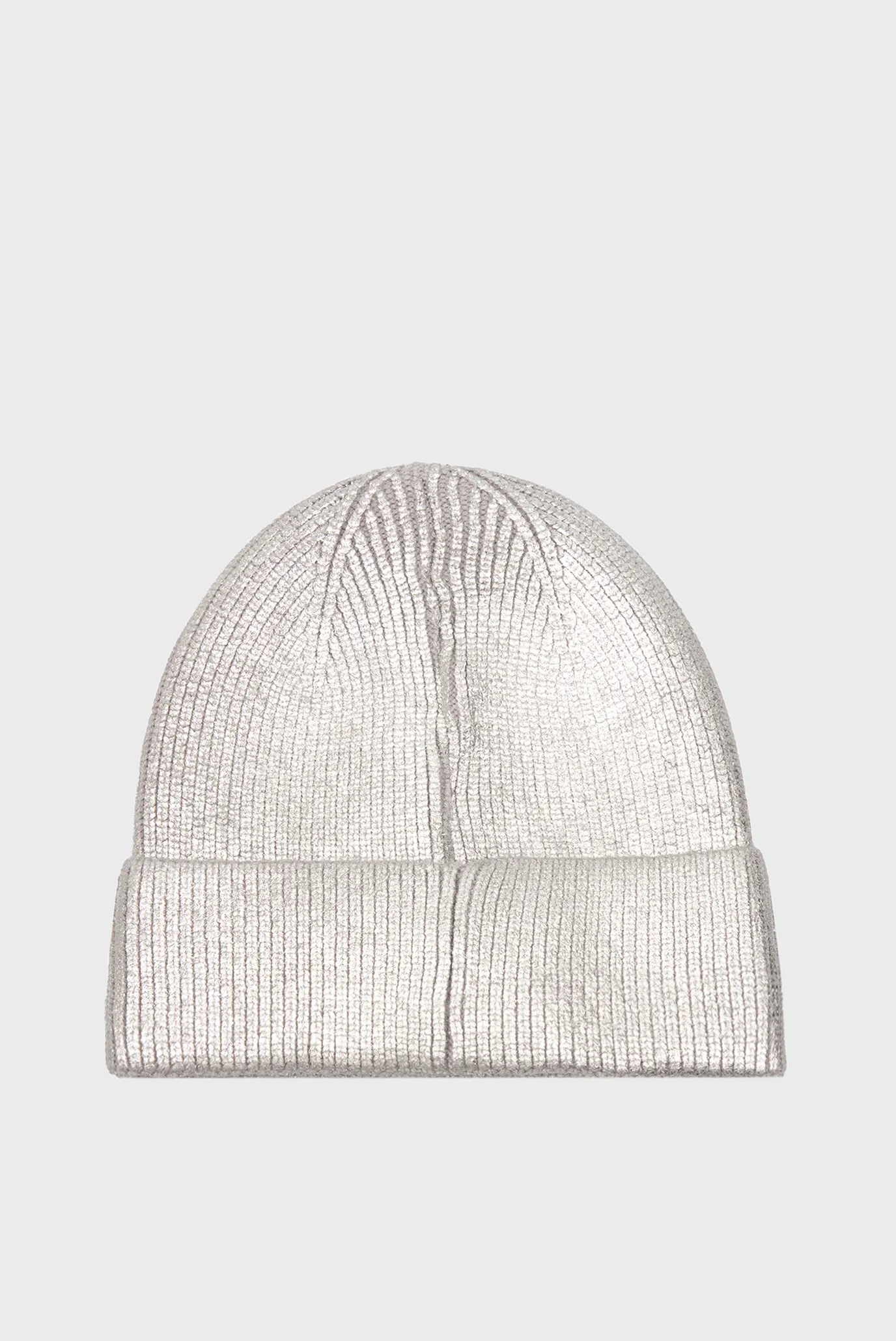 Жіноча срібляста шапка COATED BEANIE 2