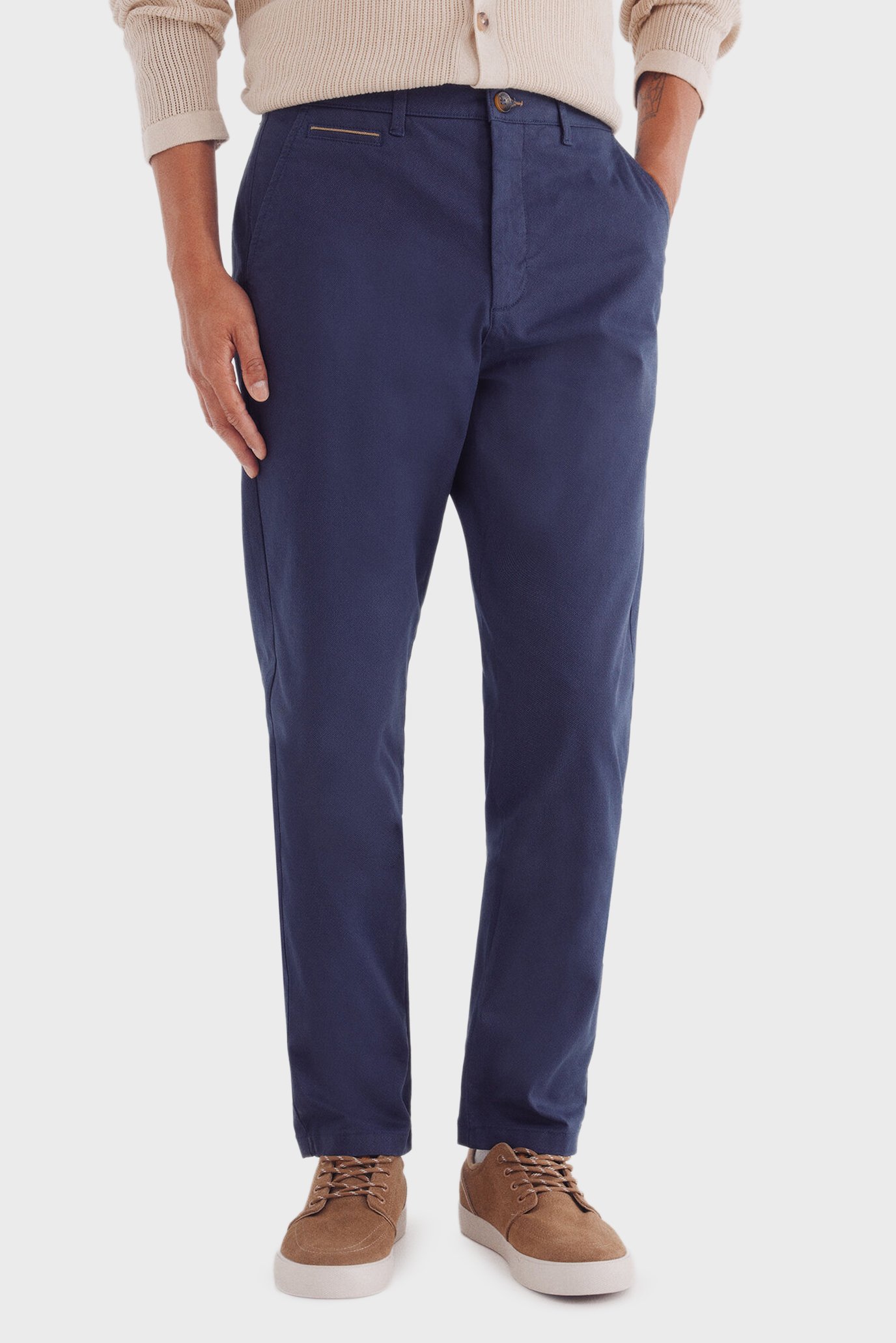 Мужские темно-синие чиносы Slim fit Синий 46 SPRINGFIELD 1552732 Мужские темно-синие чиносы Slim fit Синий 46 SPRINGFIELD 1552732