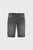 Мужские темно-серые джинсовые шорты RONNIE