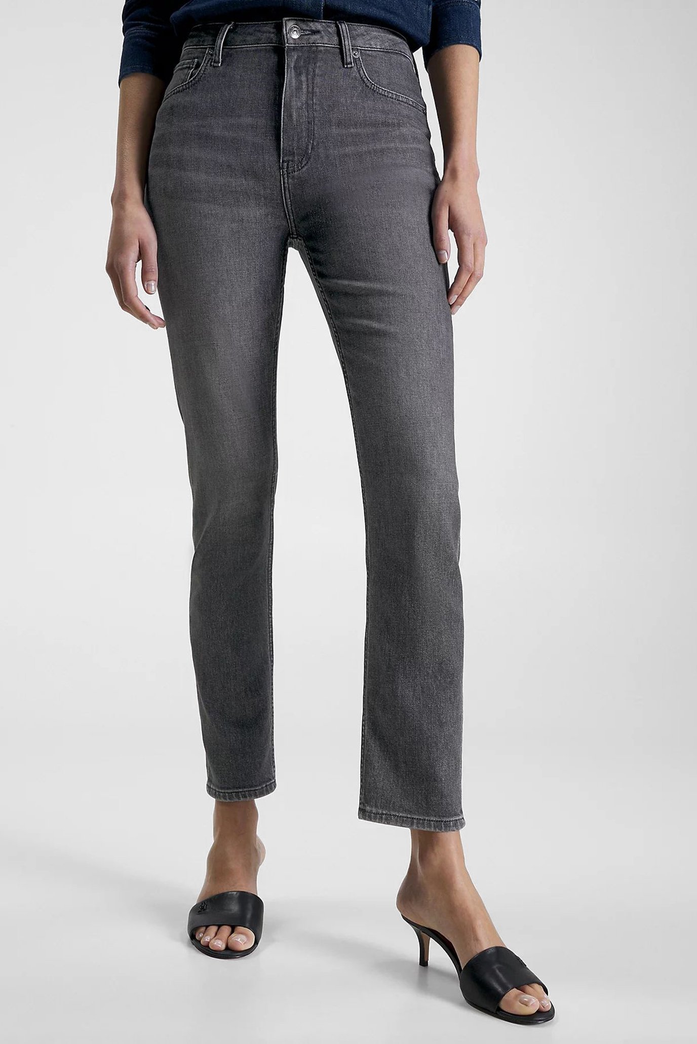 Жіночі сірі джинси SLIM CIGARETTE HW A ROMY 1