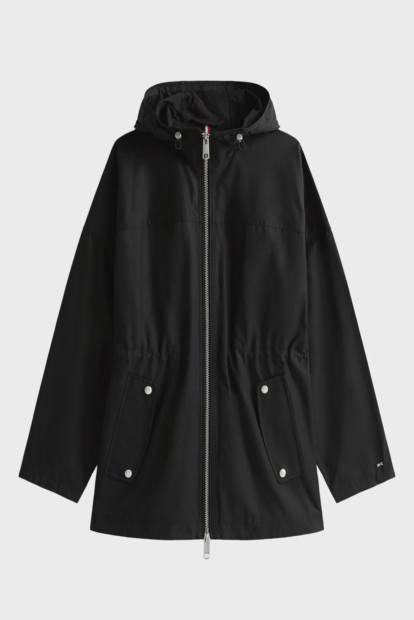 Женская черная парка COTTON NYLON REG 4