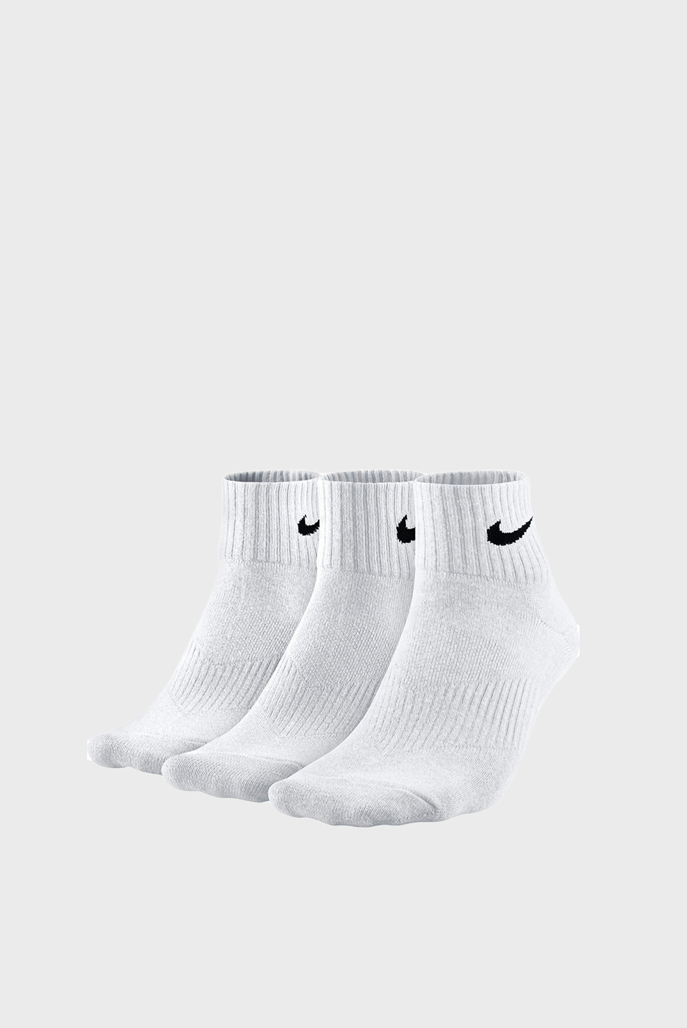 Білі шкарпетки (3 пари) Lightweight Quarter 1