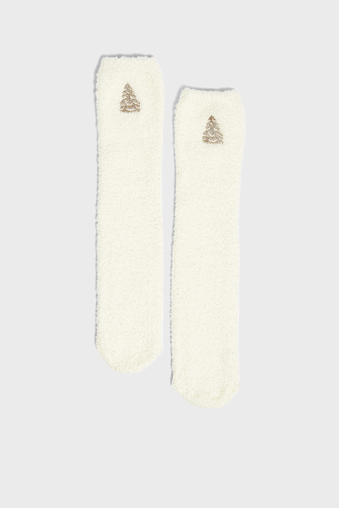 Жіночі білі шкарпетки NOEL BOX GOLD 1