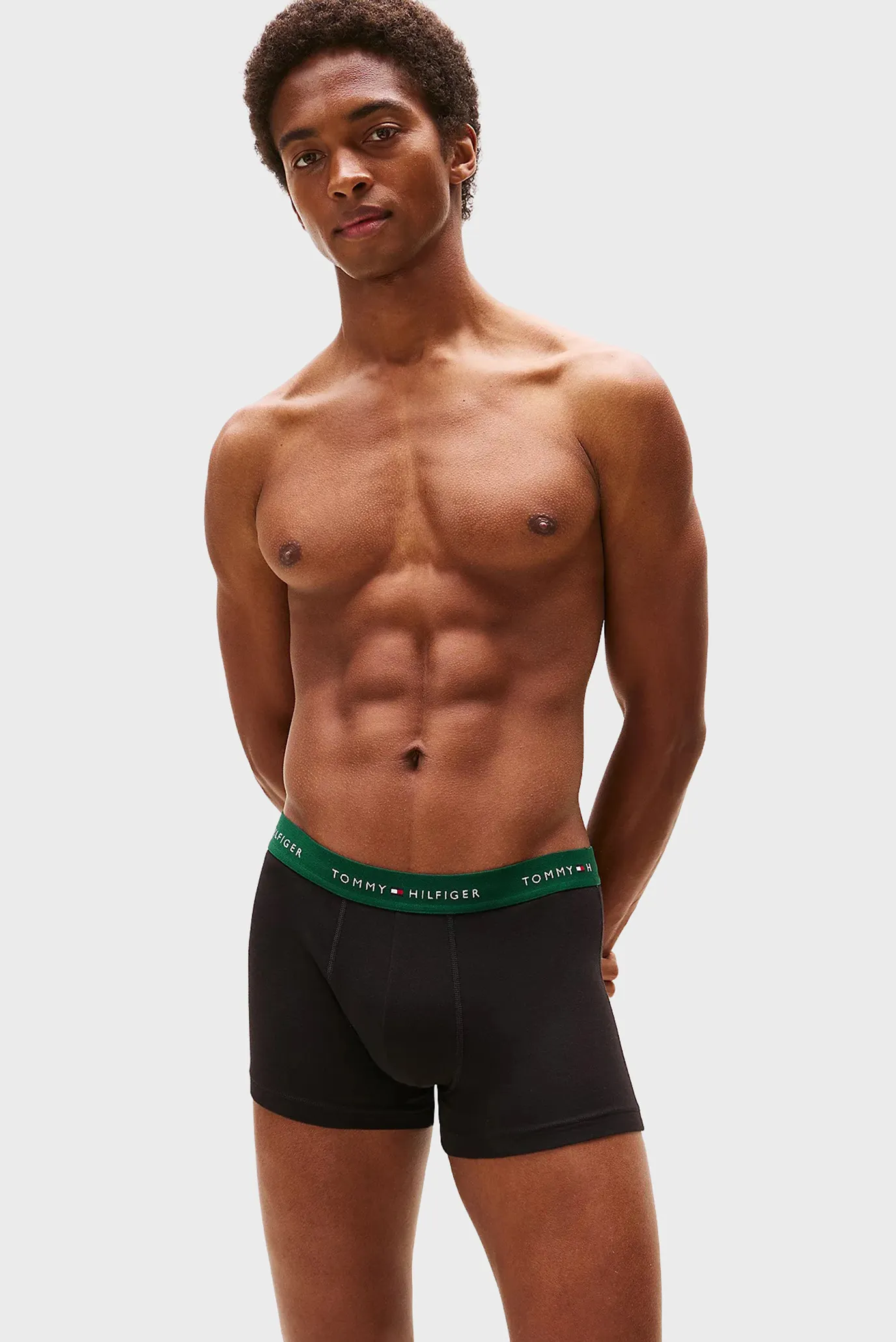 Мужские черные боксеры (3 шт) WB TRUNK 3