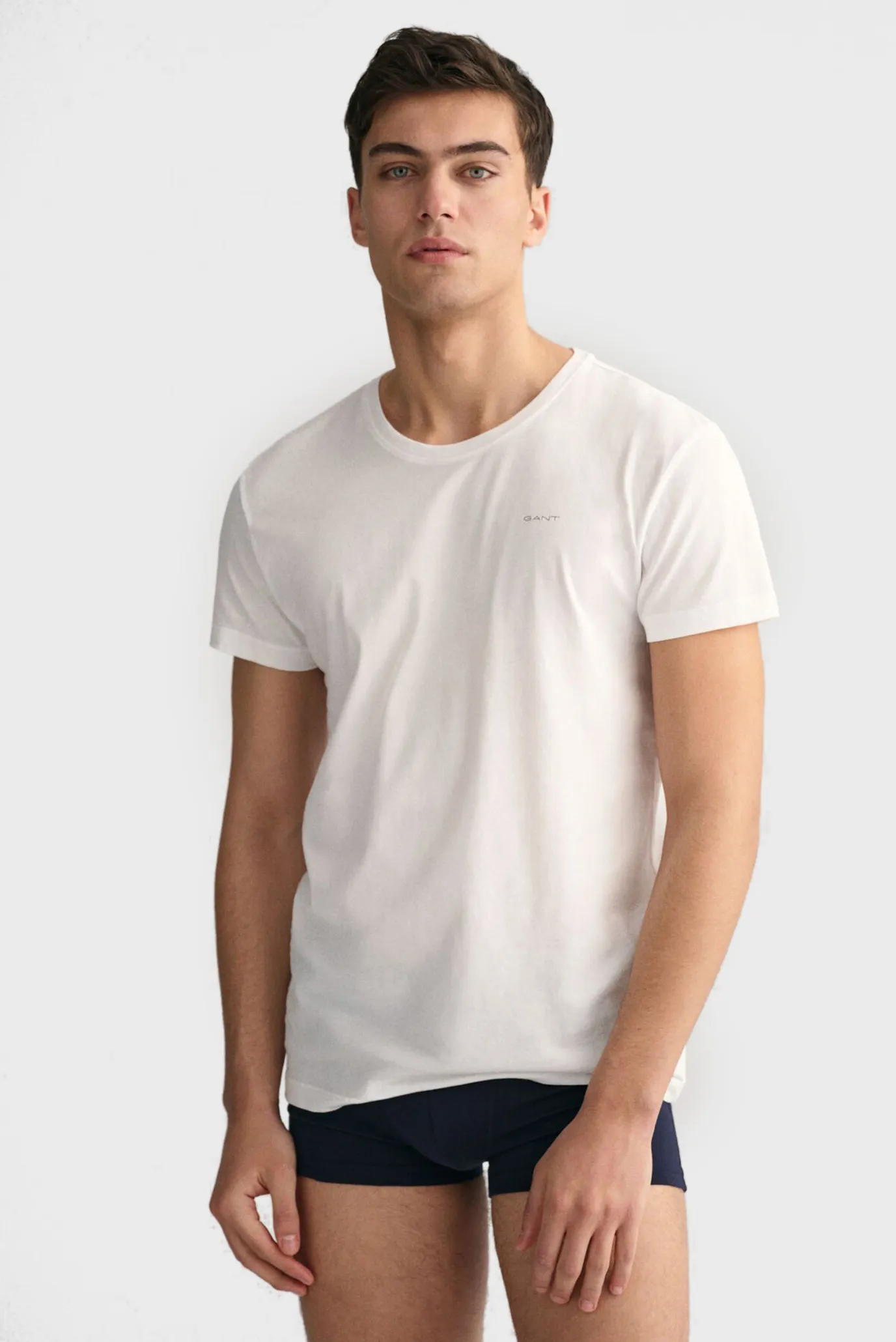 Чоловіча біла футболка (2 шт) 2