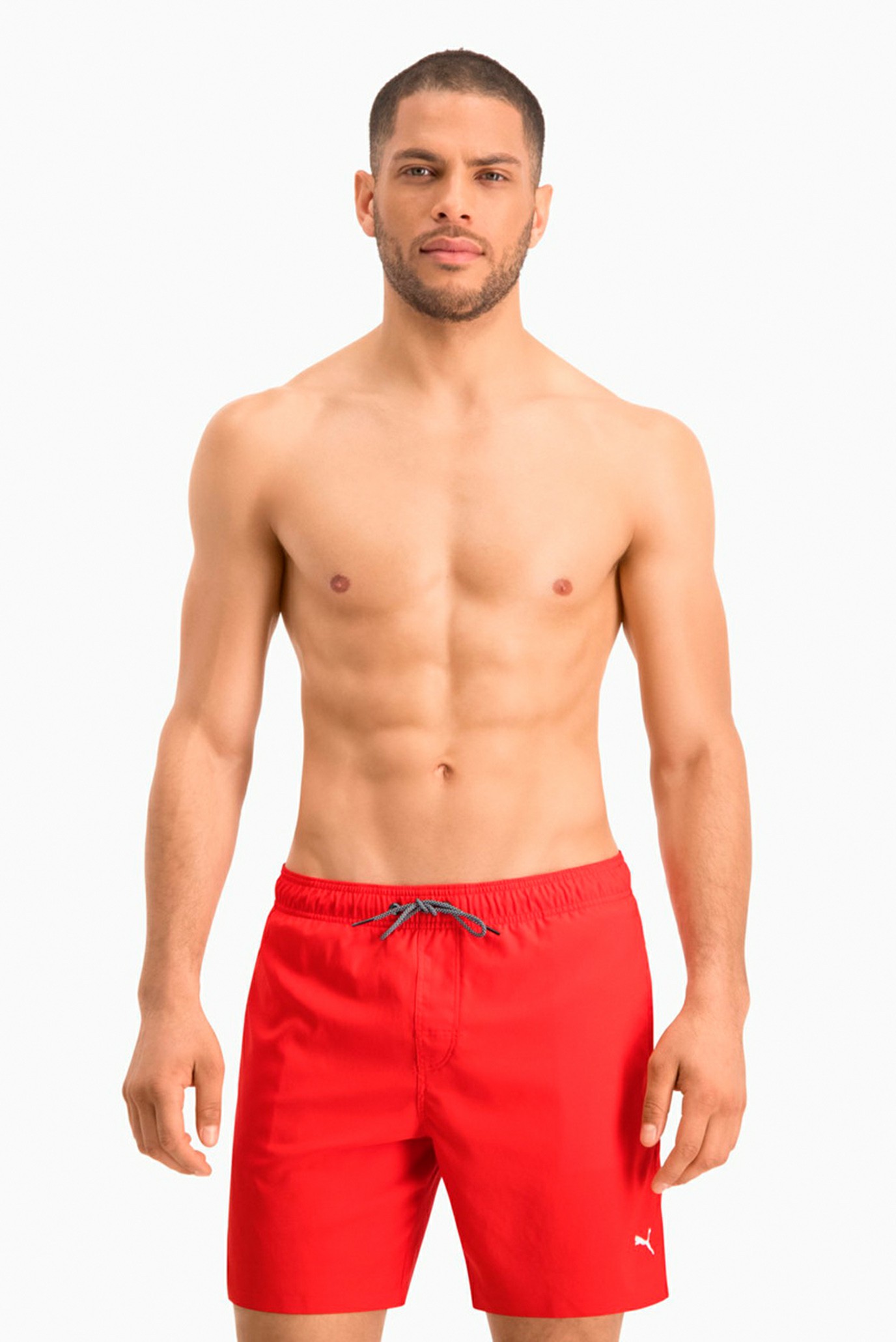 Мужские красные плавательные шорты PUMA Swim Men Medium Length 1