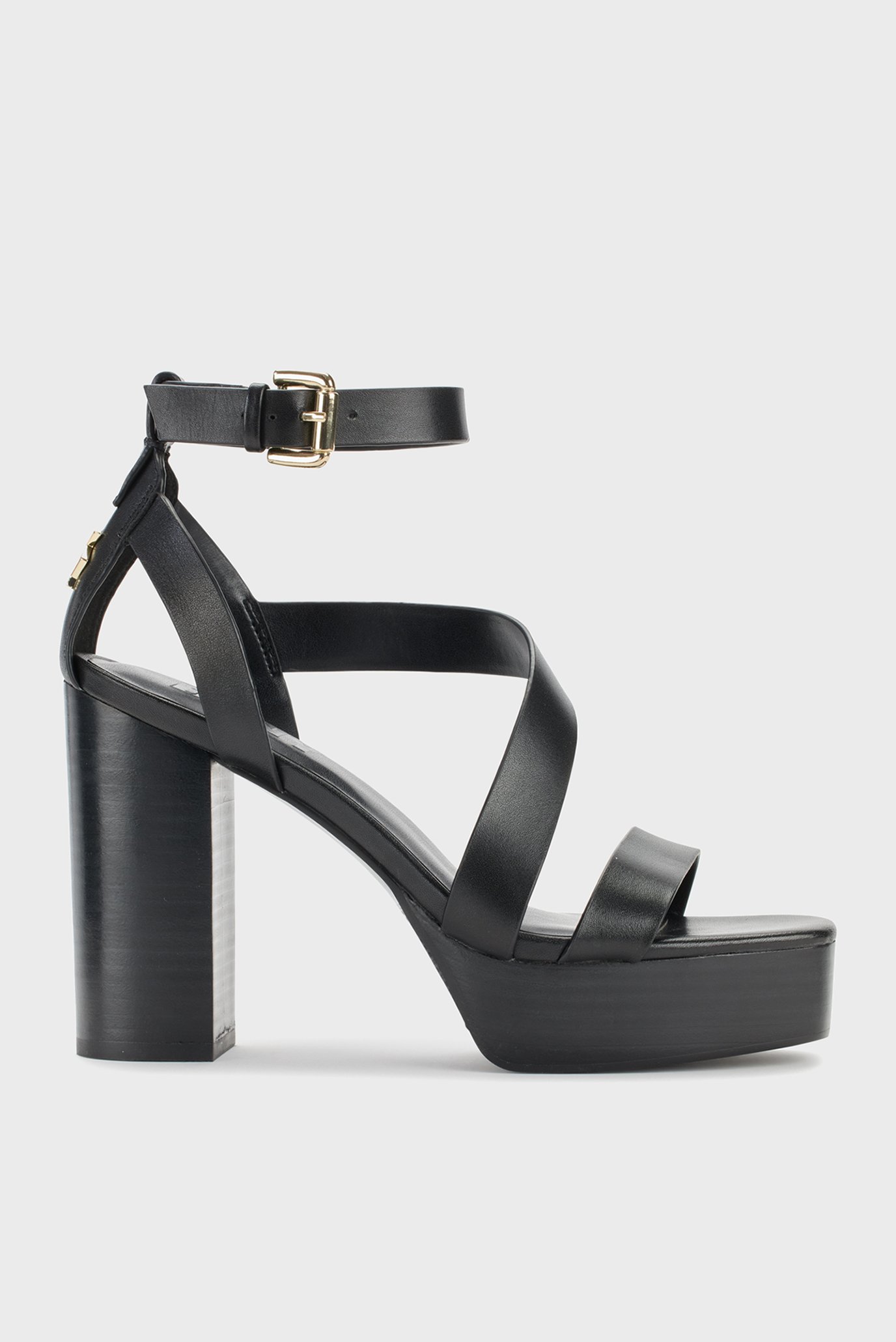 Женские черные кожаные босоножки Черный 40 DKNY K1447608 Женские черные кожаные босоножки Черный 40 DKNY K1447608