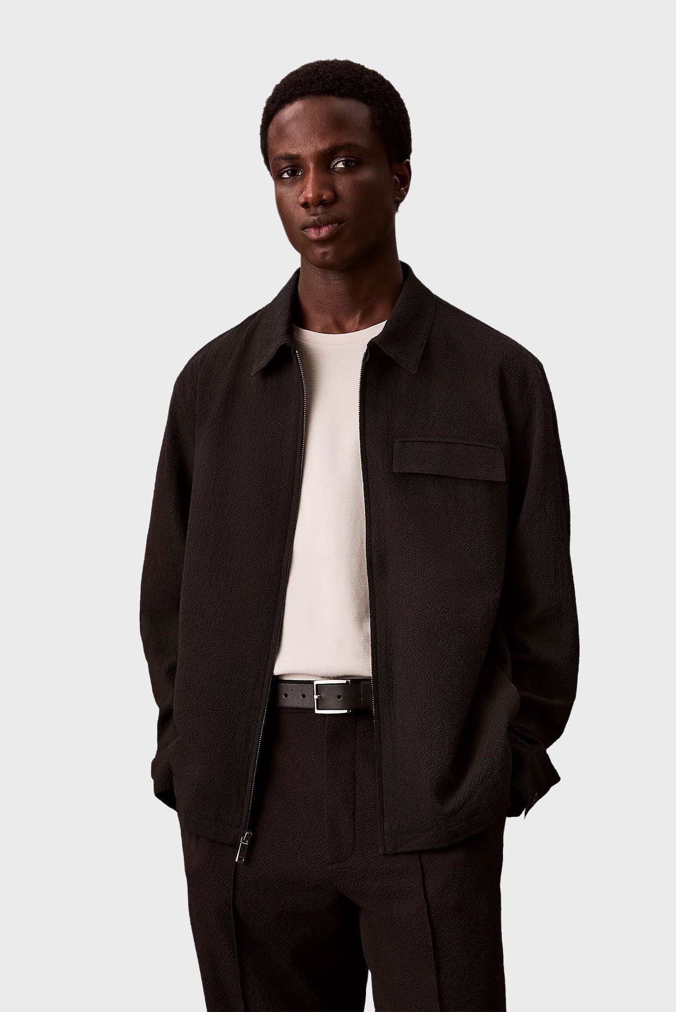 Мужская черная куртка Черный S Calvin Klein LV04LC426G Мужская черная куртка Черный S Calvin Klein LV04LC426G