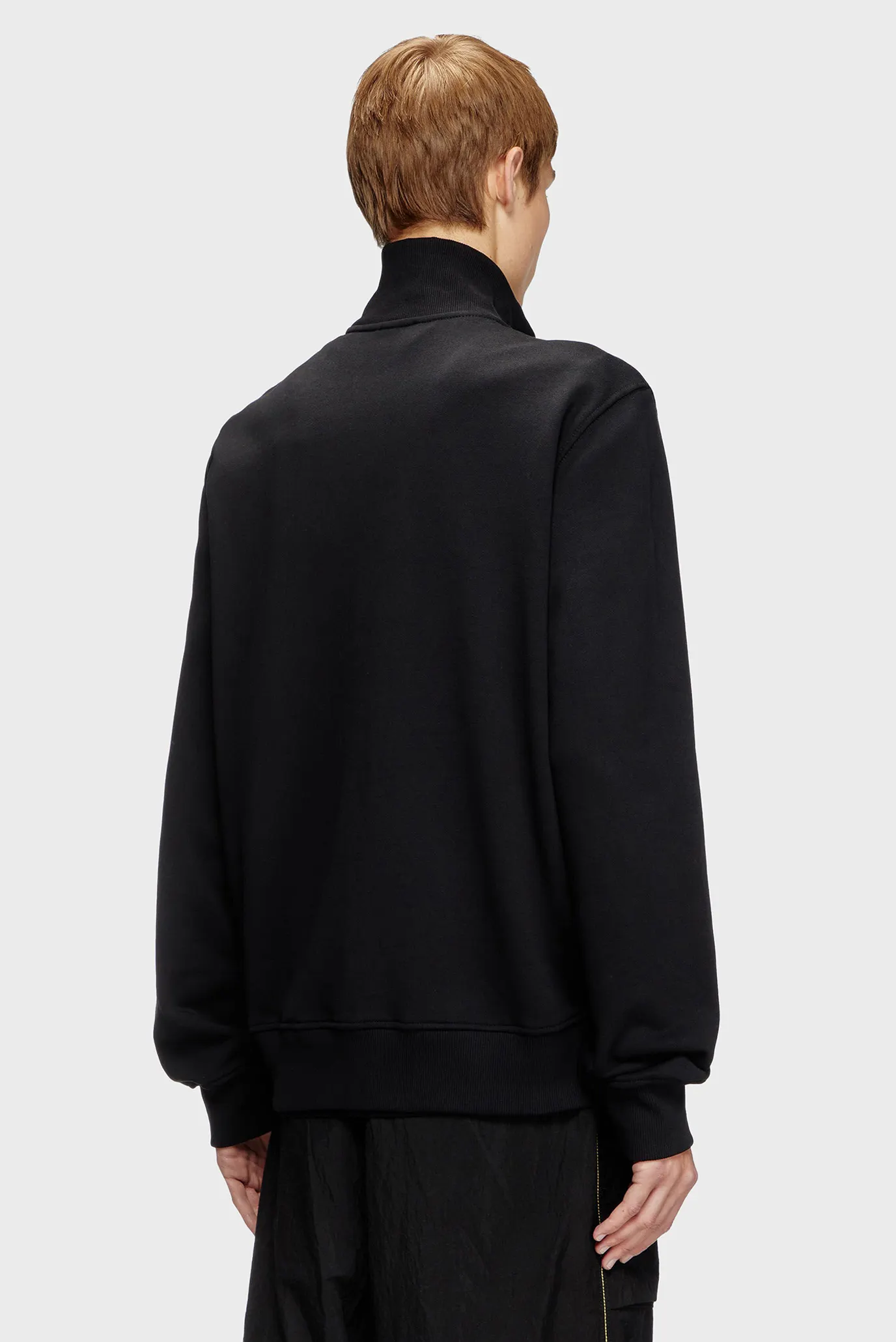 Мужская черная спортивная кофта S-GINNI-ZIP-OD 3