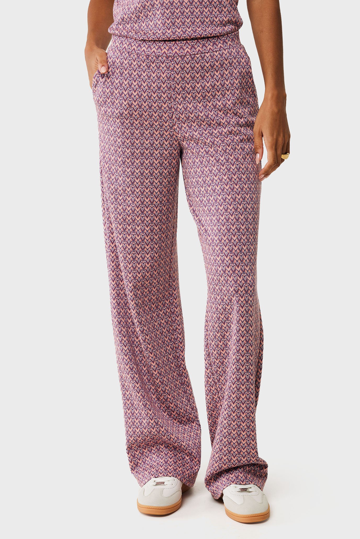 Женские брюки с узором Jacquard straight leg pants Разноцветный XS Mexx MF007002851W Женские брюки с узором Jacquard straight leg pants Разноцветный XS Mexx MF007002851W