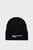 Чоловіча чорна шапка ESSENTIAL LOGO BEANIE