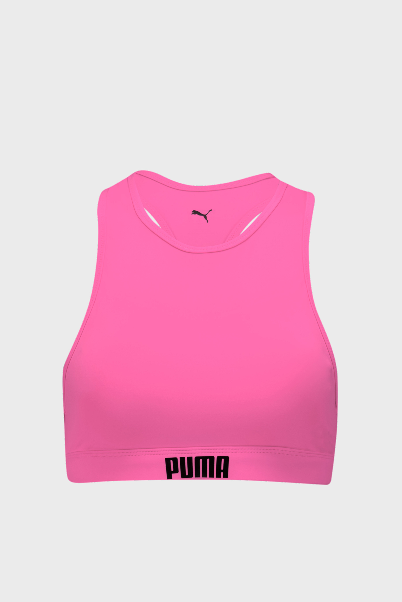 Жіночий рожевий топ від купальника PUMA Swim Women Racerback Swim Top 1