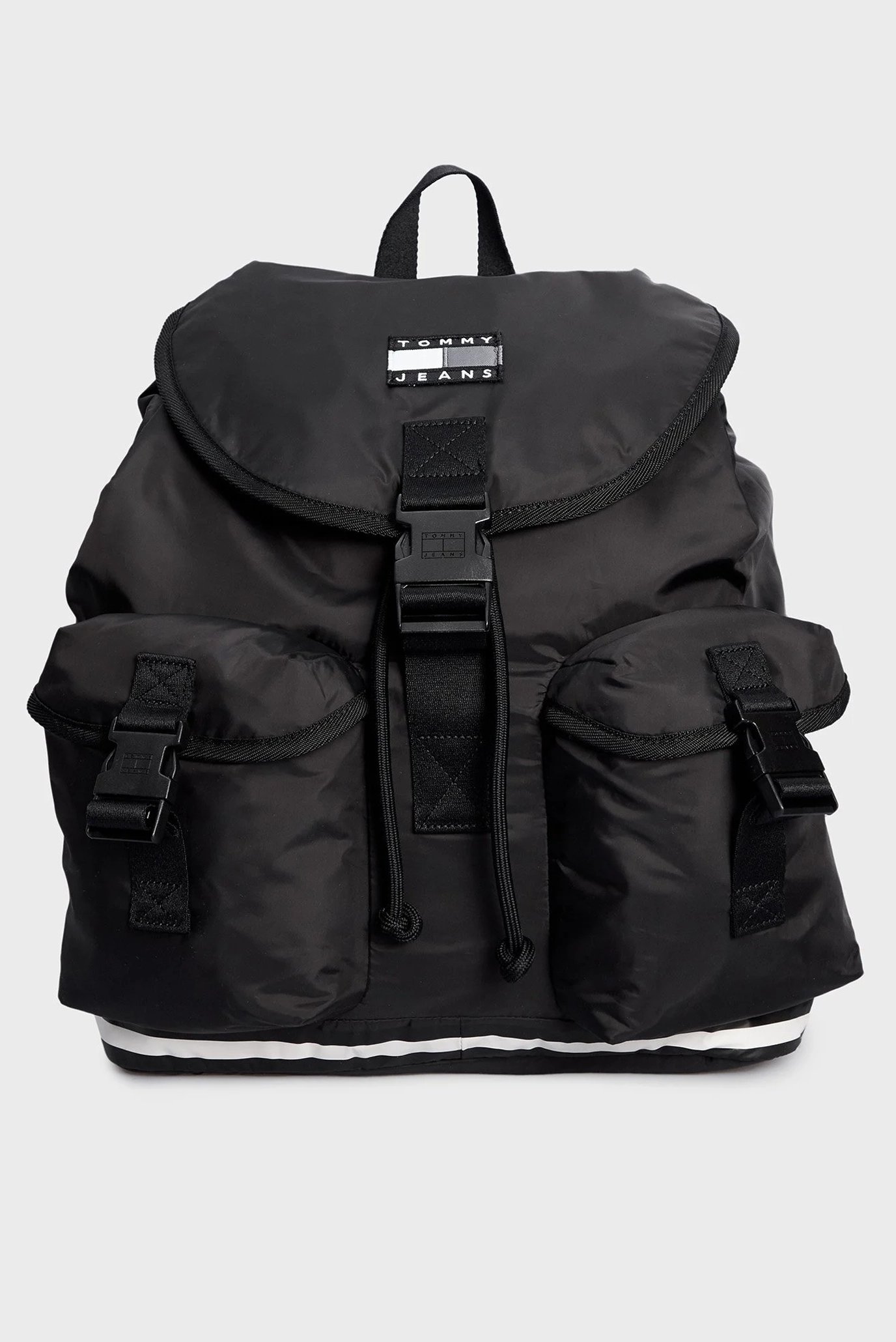 Чоловічий чорний рюкзак TJM HERITAGE FLAP BACKPACK 1