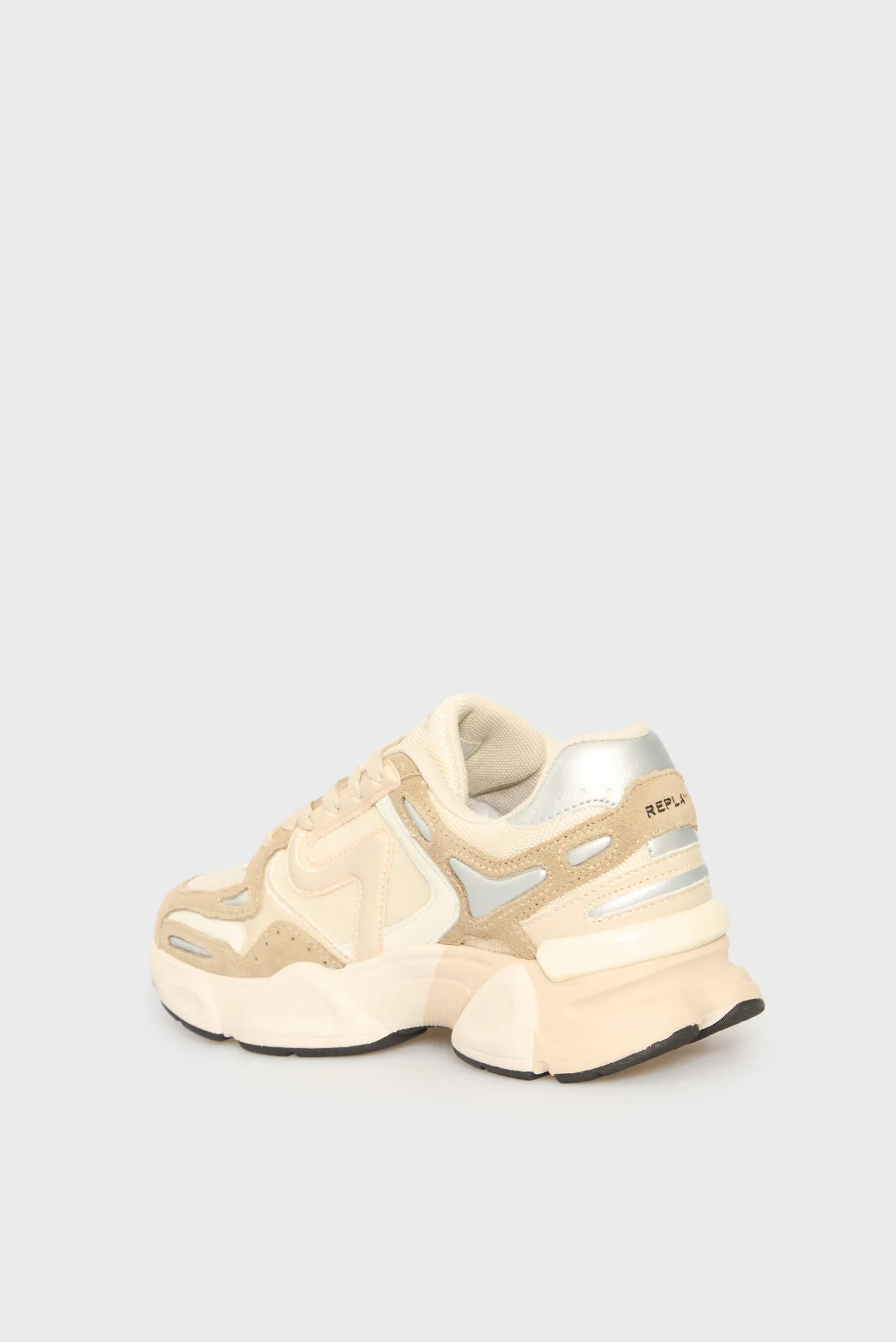 Жіночі бежеві кросівки 5