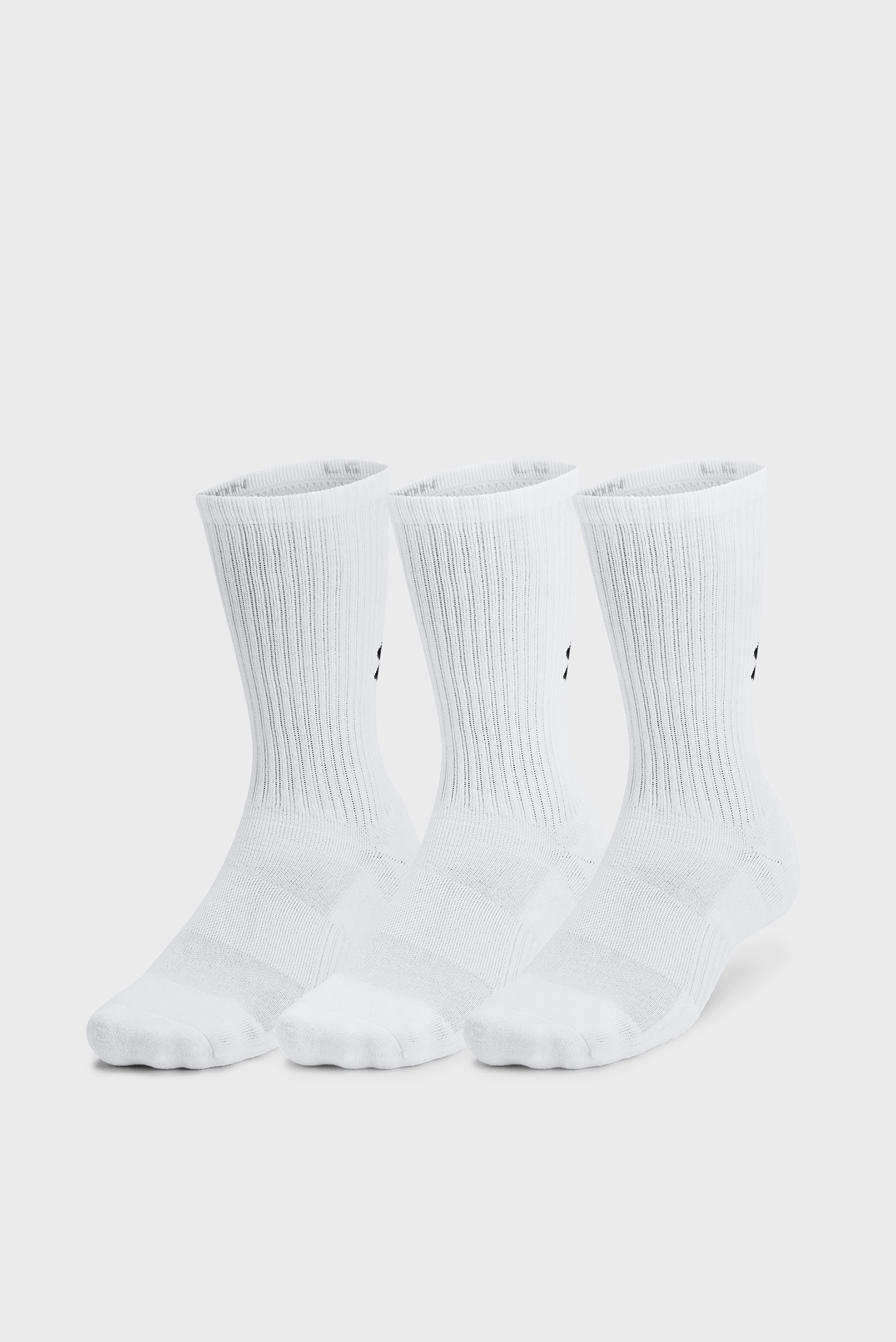 Белые носки (3 пары) Unisex UA TC 3pk Crew Белый 36.5-42 Under Armour 1386311-100 Белые носки (3 пары) Unisex UA TC 3pk Crew Белый 36.5-42 Under Armour 1386311-100