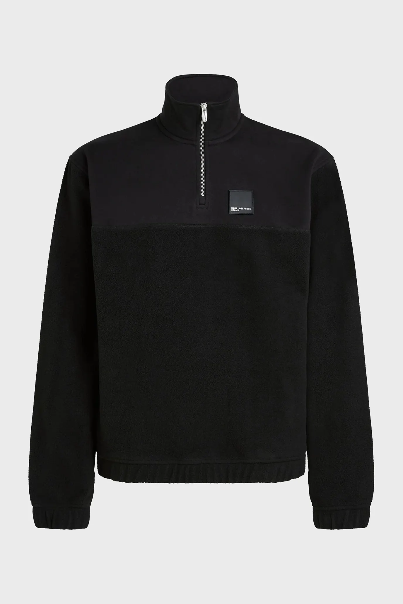 Мужская черная спортивная кофта reg polar fleece 5