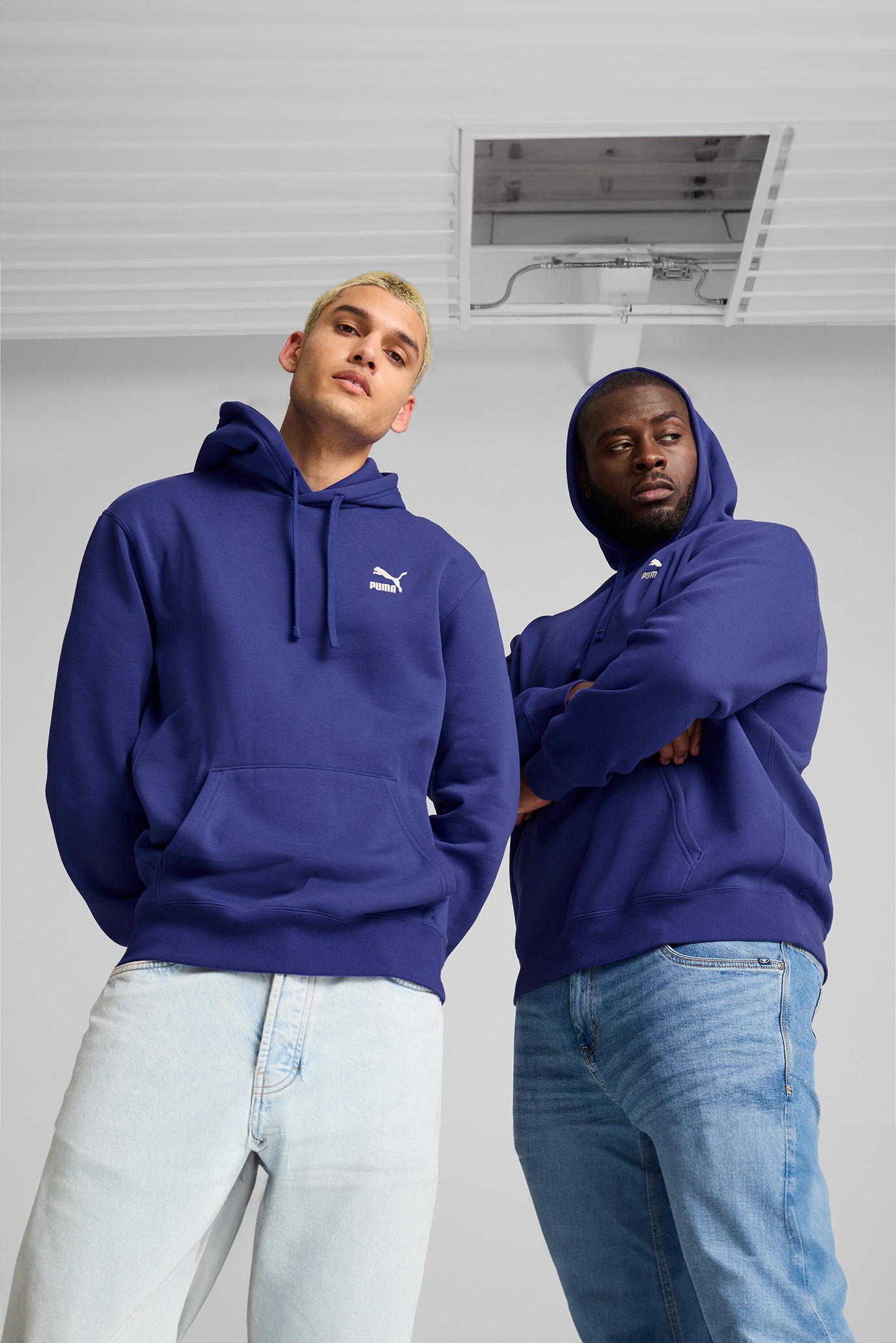 Мужское синее худи Classics Hoodie Men 1