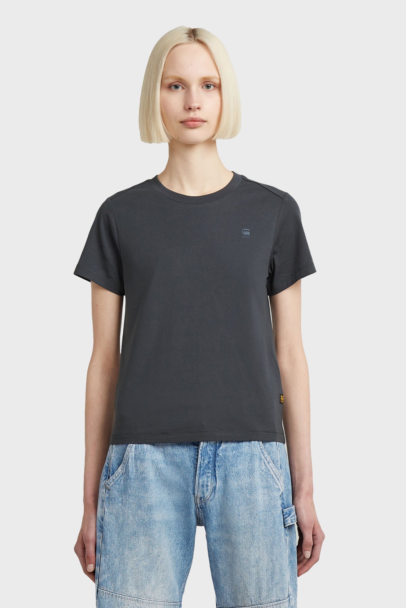 Женская темно-синяя футболка Nifous Синий L G-Star RAW D26062,336 Женская темно-синяя футболка Nifous Синий L G-Star RAW D26062,336