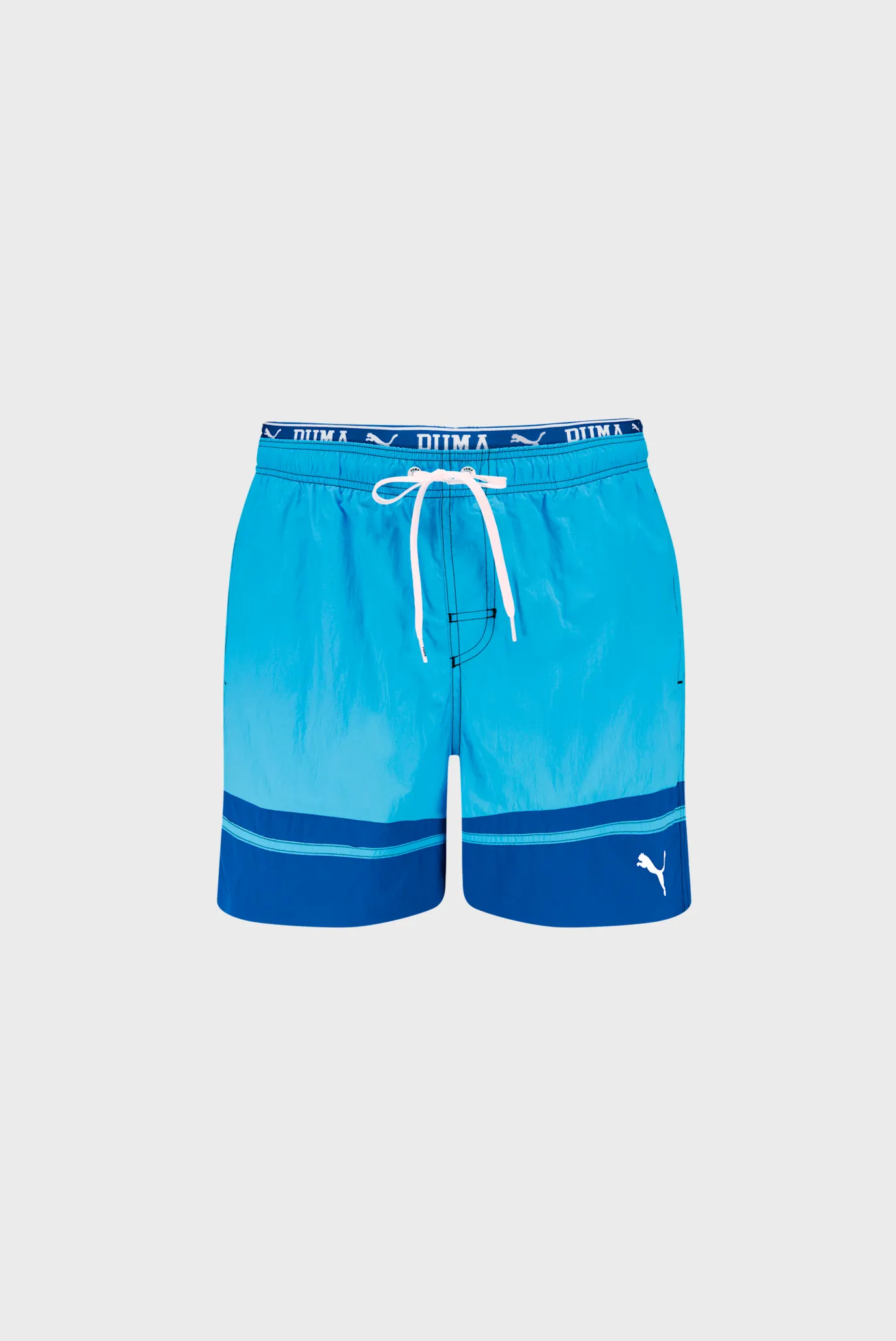 Чоловічі блакитні плавальні шорти PUMA SWIM MEN COLOUR BLOCK SHORT 1