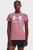 Женская розовая футболка UA W SPORTSTYLE LOGO SS