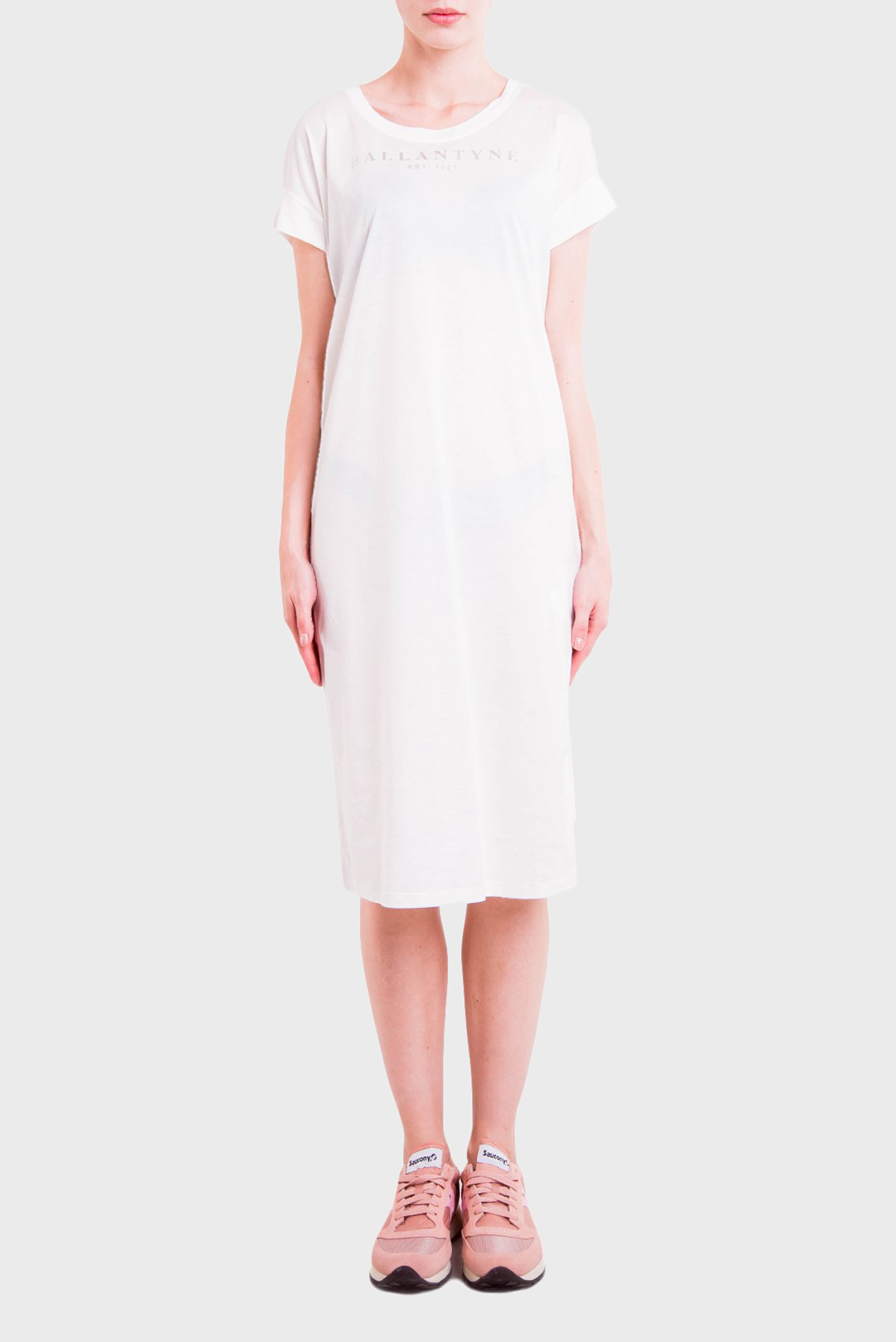 Жіноча біла сукня T-SHIRT PIMA JERSEY 1