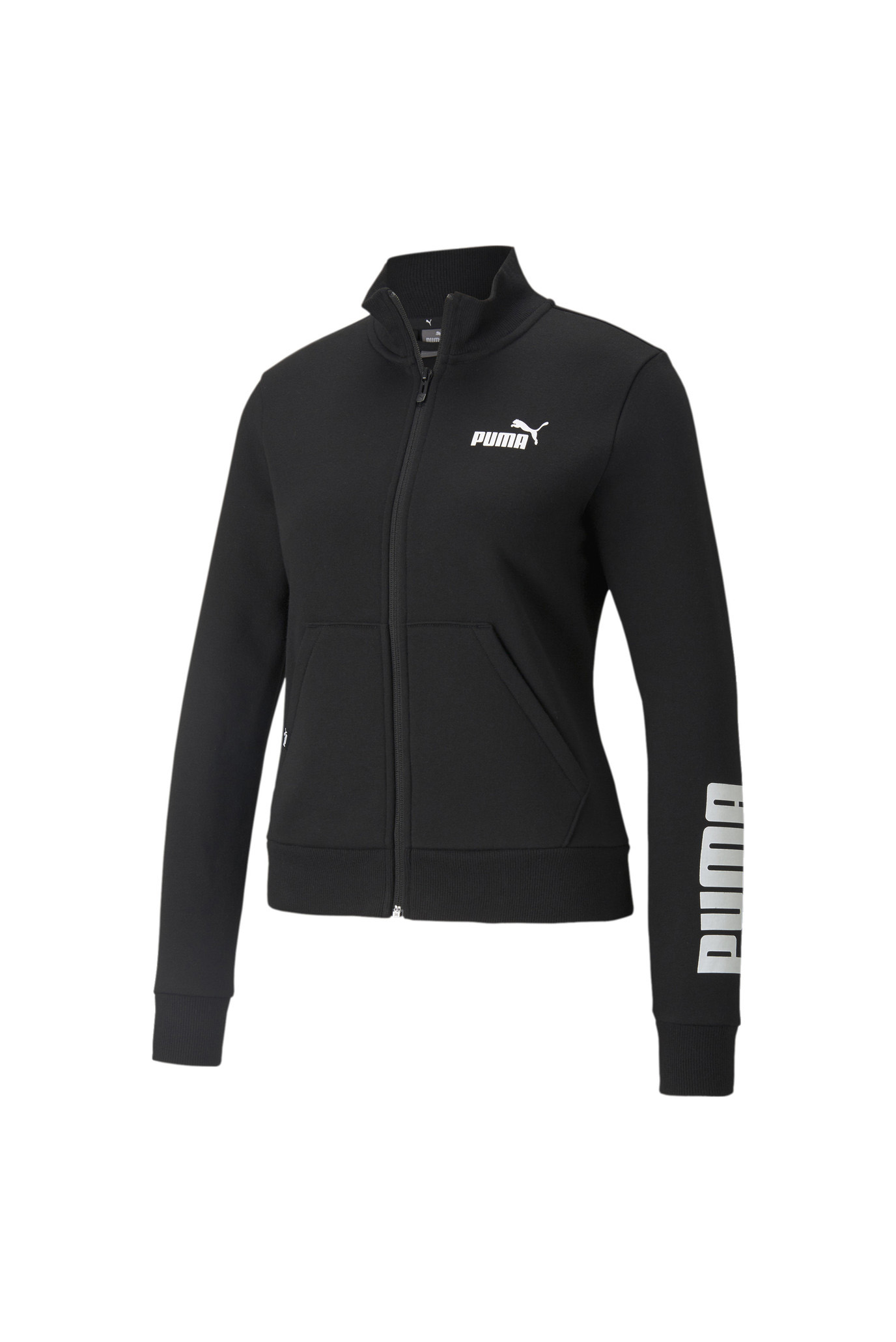 puma power logo women's track jacket