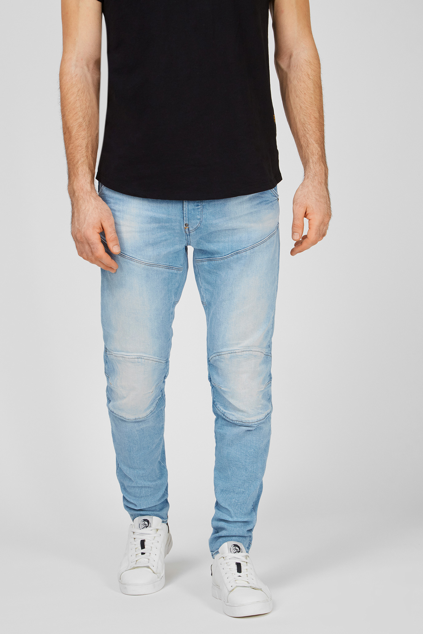 Чоловічі блакитні джинси 5620 3D Slim 1