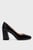 Жіночі чорні шкіряні туфлі