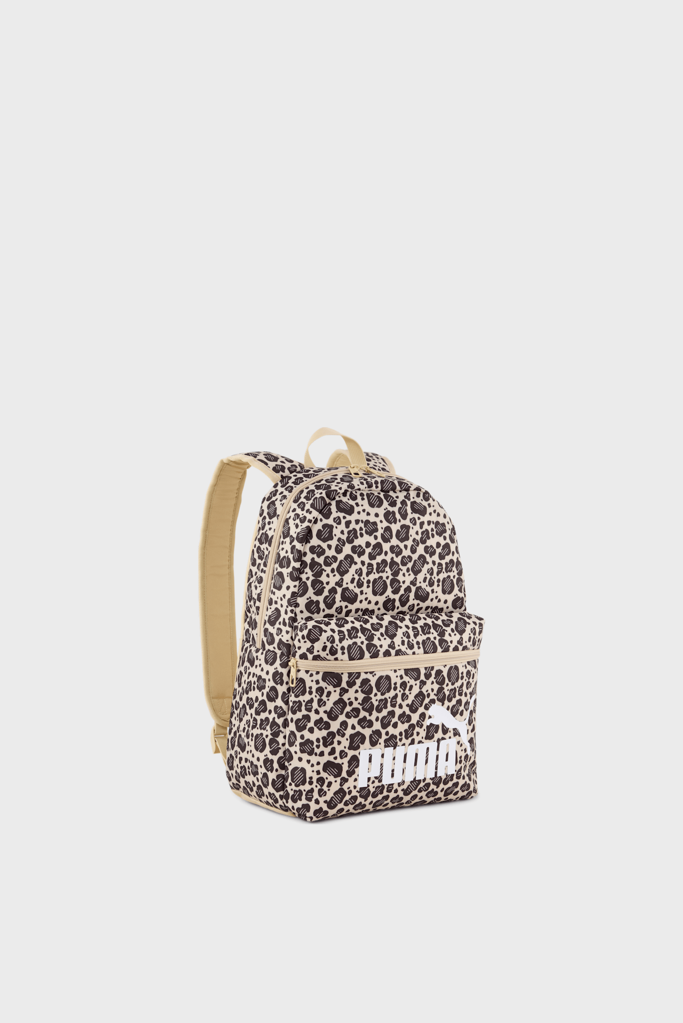 Бежевый рюкзак PUMA Phase All-Over Print Backpack 1