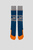 Чоловічі сині лижні шкарпетки