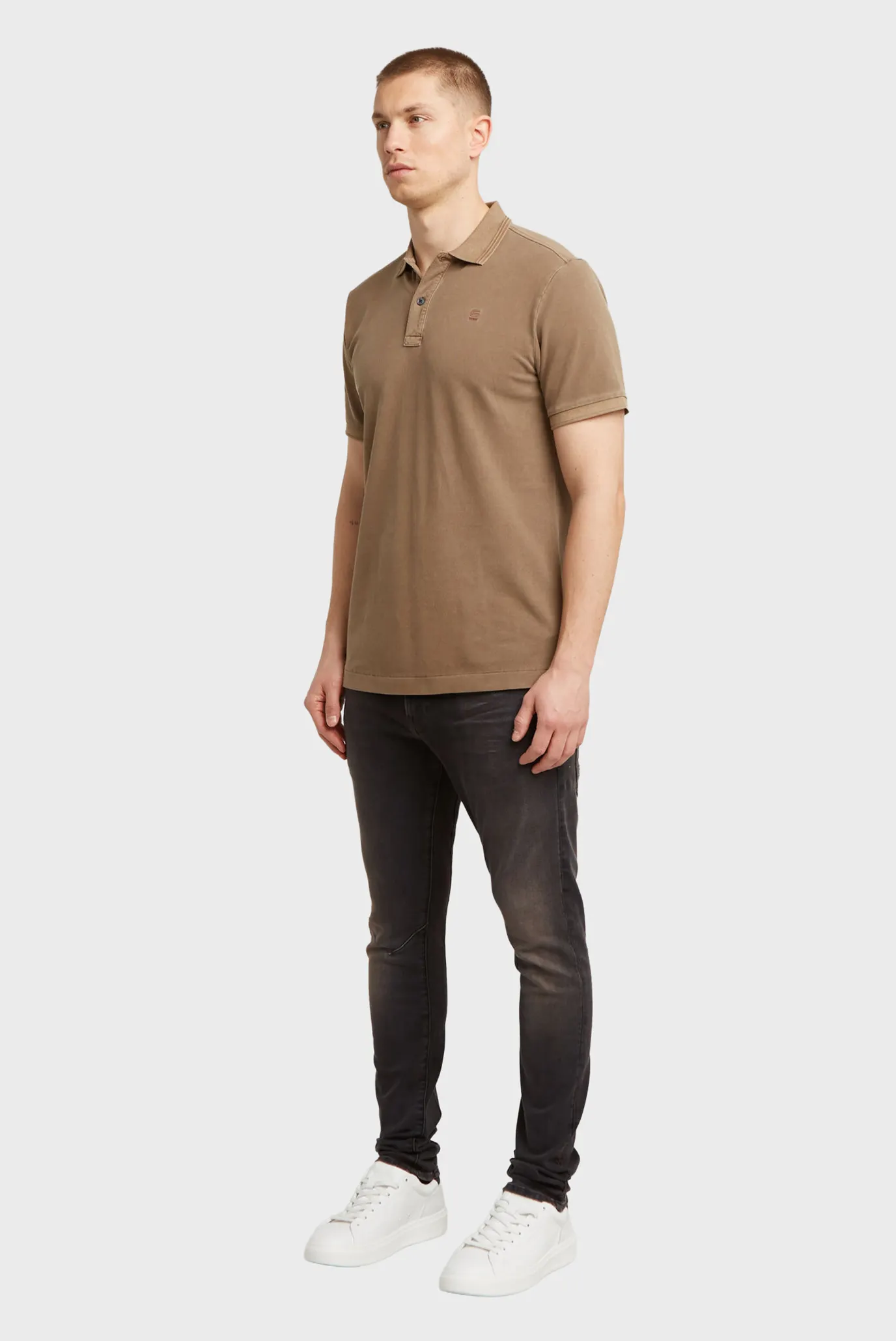 Мужские коричневые джинсы D-Staq 3D Slim 4